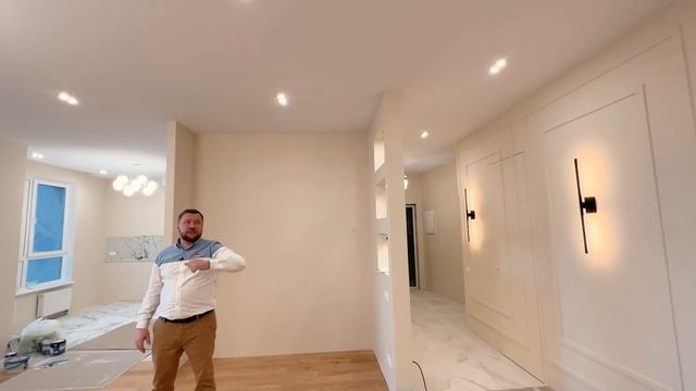 Готовый дизайнерский ремонт квартиры. Обзор. Квартиры в которой приятно находится. смотреть онлайн