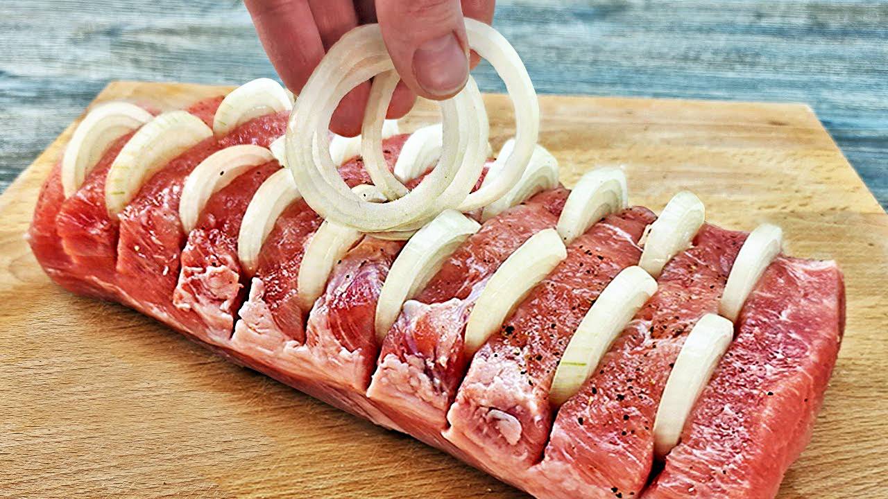Никогда не ела такое вкусное мясо. Как я раньше не знала этого рецепта? Лучший ужин в моей жизни. смотреть онлайн