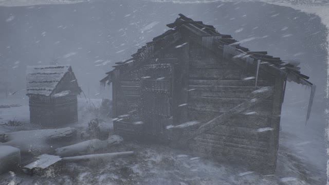 СНЕЖНАЯ БУРЯ на Аляске в 2025 году заставила спать 5 часов. Уютные звуки снежной бури для сна смотреть онлайн