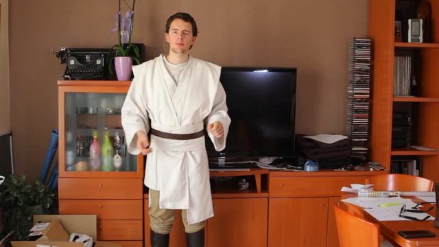 TRAJE JEDI - STAR WARS - DIY Fácil смотреть онлайн