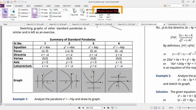Parabola and its equation, lecture 2 смотреть онлайн