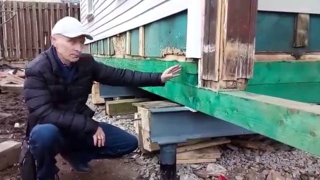 Подъем дома в Ленинградской области. Агалатово. Подъем Эксперт! смотреть онлайн