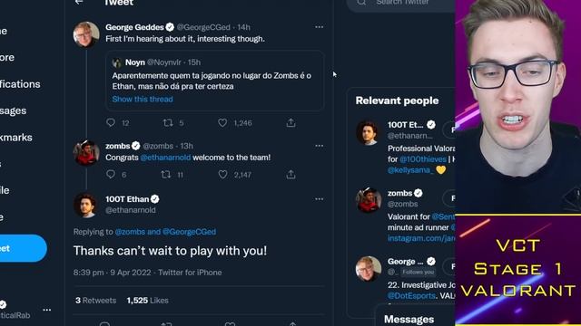 Sentinels RESPOND to Ethan Rumor, Zombs Spotted BENCHED?! VCT Masters 😱 VALORANT News смотреть онлайн
