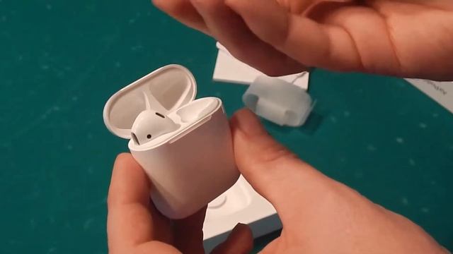 распаковка Apple AirPods смотреть онлайн