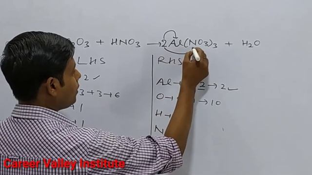 How to balance Al2O3+HNO3=Al(NO3)3+H2O|Chemical equation Al2O3+HNO3=Al(NO3)3+H2O|Al2O3+HNO3= смотреть онлайн