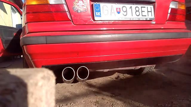 Bmw e36 športovy výfuk смотреть онлайн