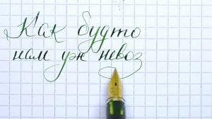 Oliver demonstrator PenMania mode (flex nib)