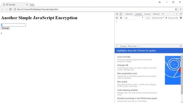 Another Simple JavaScript Encryption смотреть онлайн