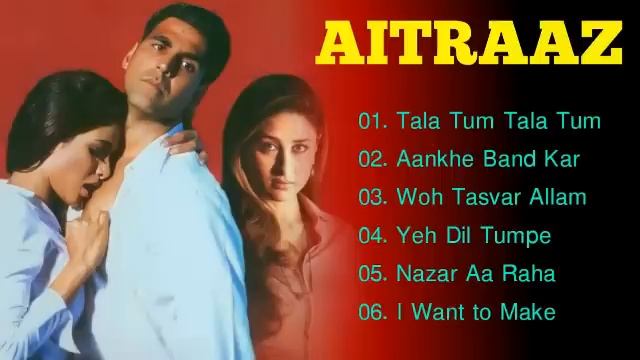 Aitraaz Movie Songs | Hindi Romantic Song | Akshay Kumar, Kareena Kapoor | Evergreen Music смотреть онлайн