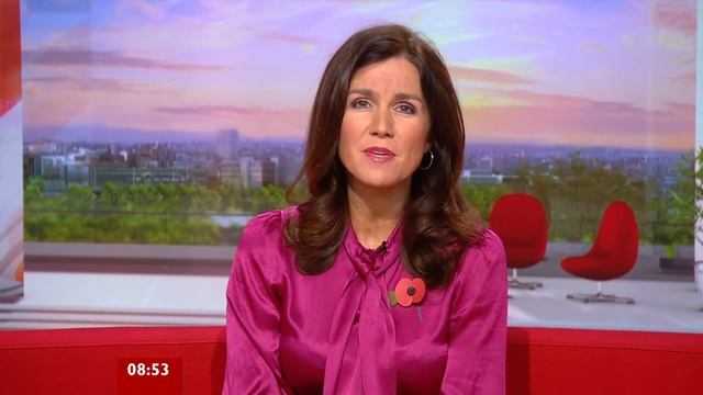 Susanna Reid Purple Satin top BBC Breakfast Short Skirt HD смотреть онлайн