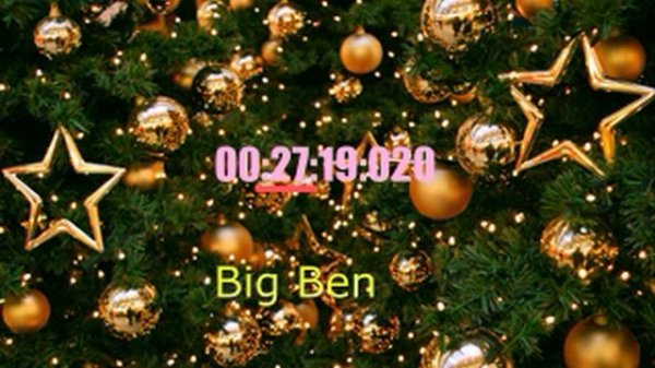 Christmas and New Year lessons