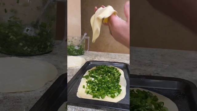 Pite corn, flour, bread, flour, green onion, spinach, feta cheese, delicious ￼￼ смотреть онлайн
