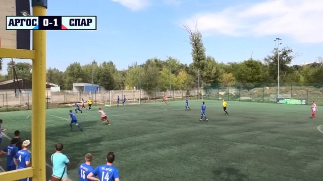 Чемпионат Волжского по футболу 8х8. Высшая лига. 12-й тур. АРГОС - Спарта 0-2 ОБЗОР смотреть онлайн