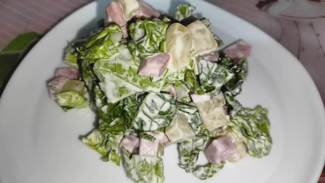 Салат с ананасом смотреть онлайн