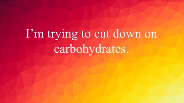 EnglishVocabulary #65: Words with Examples Improve your English ! (Carbohydrate) смотреть онлайн