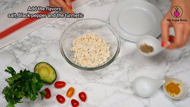 How to Make the Best Tofu Scramble EVER - An Easy Vegan Recipe смотреть онлайн