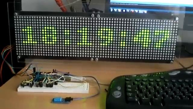 Arduino Dot Matrix LED.mp4 смотреть онлайн
