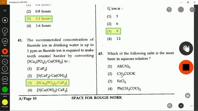 JEE Main 2018 Question Paper with Key (Exam held on 8-4-2018) смотреть онлайн