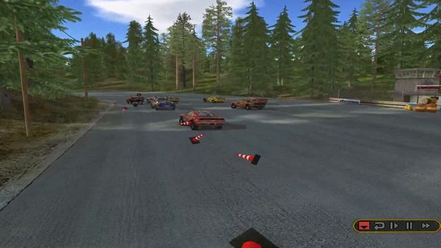 FlatOut | Pinewood Qualifier (Pinewood Meadows) | PC Gameplay 4K смотреть онлайн