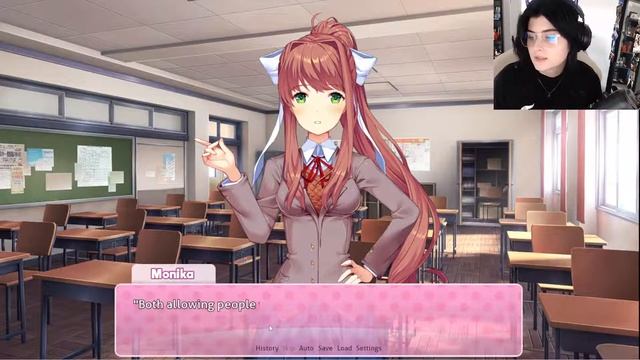 THE GIRLS ARE FIGHTING l DDLC [2] смотреть онлайн
