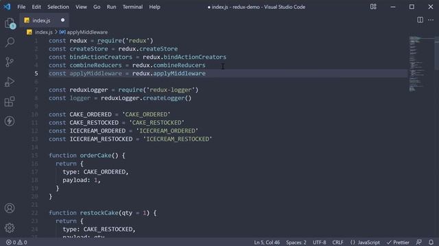Redux Toolkit Tutorial - 14 - Middleware смотреть онлайн