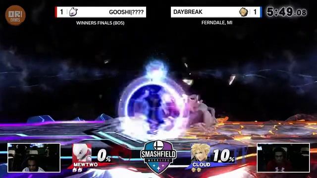 SFW #151 WF: Gooshi|???? (Mewtwo) vs Daybreak (Cloud) смотреть онлайн