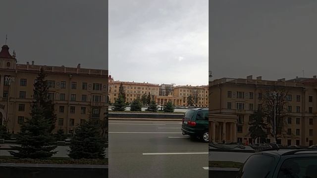 Минск. Площадь Победы, проспект Независимости смотреть онлайн