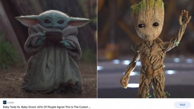 Baby Yoda or Baby Groot смотреть онлайн