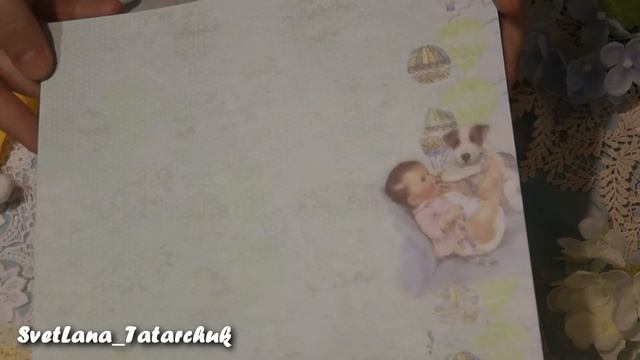 "Корица" от ScrapMир /Обзор бумаги/ смотреть онлайн