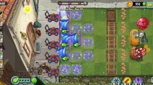 Растения против зомби - 2. Прохождение 30 уровня. "Мир, наши дни".