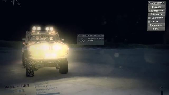 SpinTires 2017 ХАММЕР H 2 смотреть онлайн