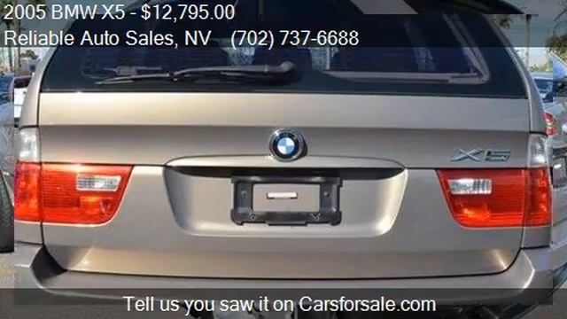 2005 BMW X5 3.0i AWD SUV - for sale in Las Vegas, NV 89104 смотреть онлайн