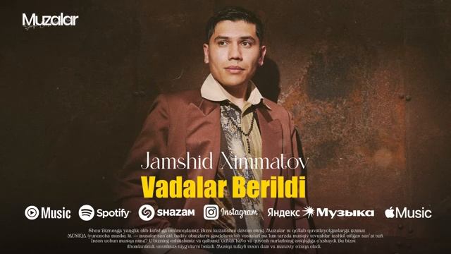 Jamshid Ximmatov - Vadalar Berildi (Audio) смотреть онлайн