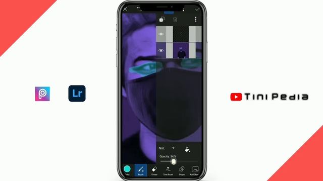 Neon glowing vector art editing | PicsArt photo editing | neon effect editing | Tini Pedia смотреть онлайн