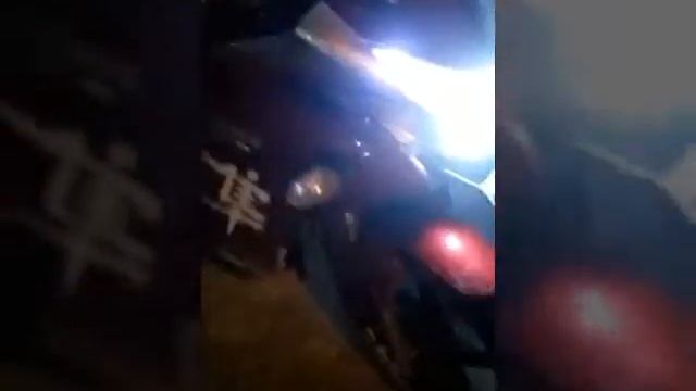CBR 250 GPR FREEFLOW EXHAUST NOTE WITH MODIFIED ANGEL EYE PROJECTOR. смотреть онлайн