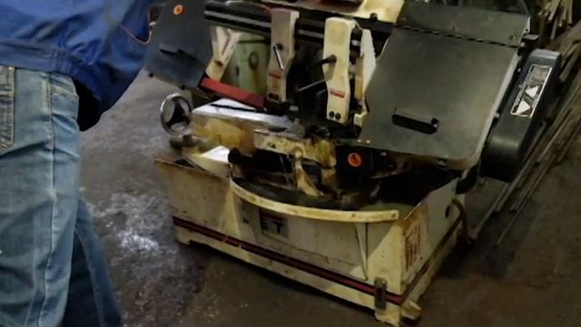 Резка заготовки механическим способом на станке смотреть онлайн