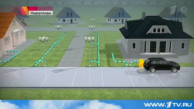 В Нидерландах тестируют дорогу будущего смотреть онлайн
