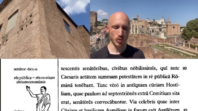 Roman Forum Tour In LATIN 🏛 Roma Aeterna, Lingua Latina Per Se Illustrata Cap.36 Vv.58-107