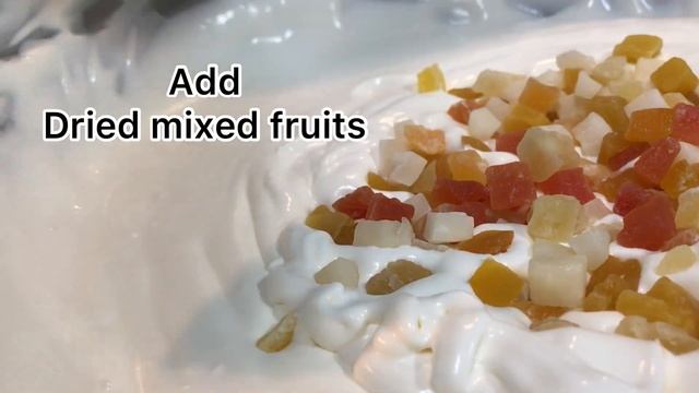 HOMEMADE NO ICECREAM MACHINE DRIED FRUIT ICE CREAM Easy and Delicious смотреть онлайн