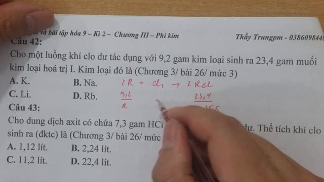 Hóa 9 chương 3 - Phi kim - Bài 2.2 смотреть онлайн