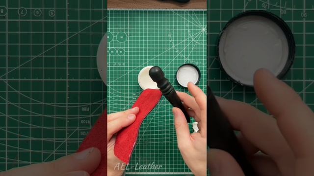 1 часть процесса создания обложки для документов Classic из натуральной кожи 🔥