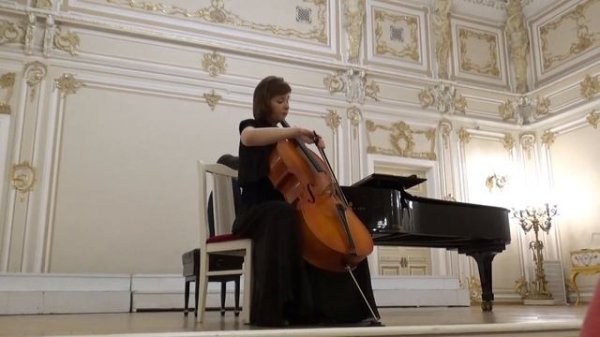 Гоэнс, Романс без слов. Исп. Анастасия Кирьянова (класс Н.И.Матвеевой)