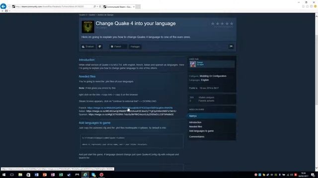 Mettre en français quake 4 et resoudre les problèmes de compatibilité quake 2 смотреть онлайн