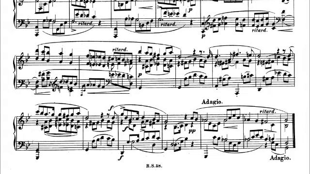 Richter - Schumann - Humoresque Op.20 with Score смотреть онлайн