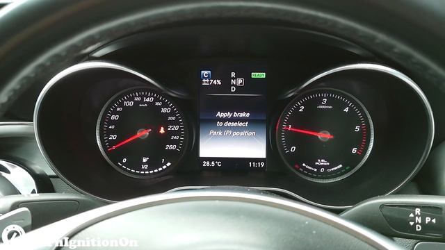 2014 Mercedes C300 Hybrid W205 - Start up смотреть онлайн