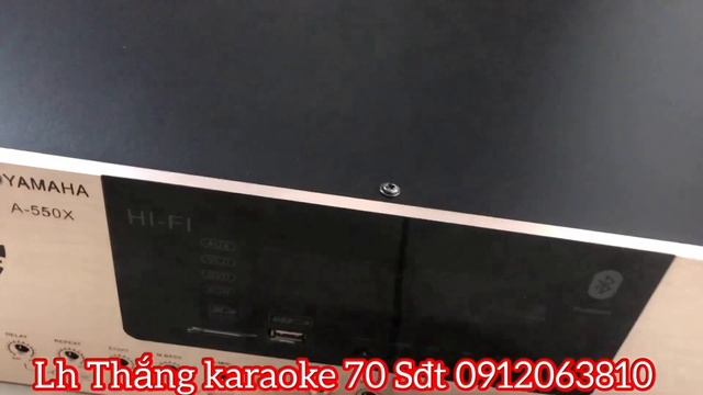 Đẩy liền vang YAMAHA A550X đẳng cấp смотреть онлайн