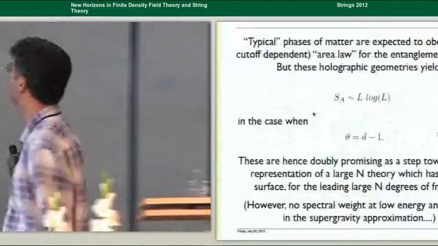 Shamit Kachru - New Horizons in Finite Density Field Theory and String Theory смотреть онлайн