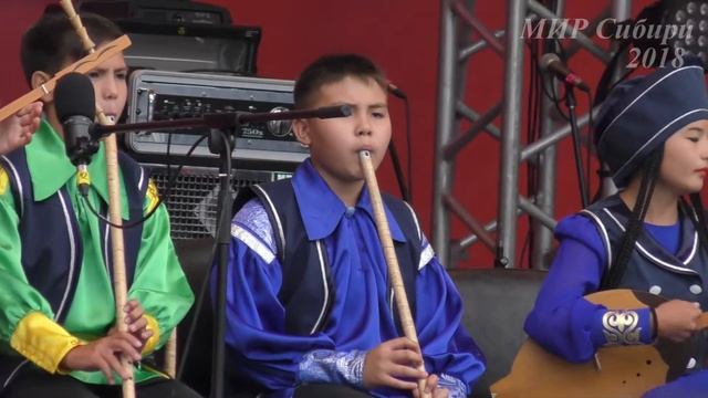 Фольклорный ансамбль «Тигiр Хуры», фрагмент 1