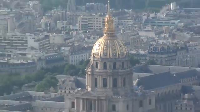 Париж с первого небоскреба "Монпарнас" Франция