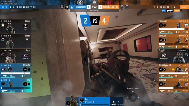 Collegiate vs Parabellum | R2 | SCS7 Swiss Stage смотреть онлайн